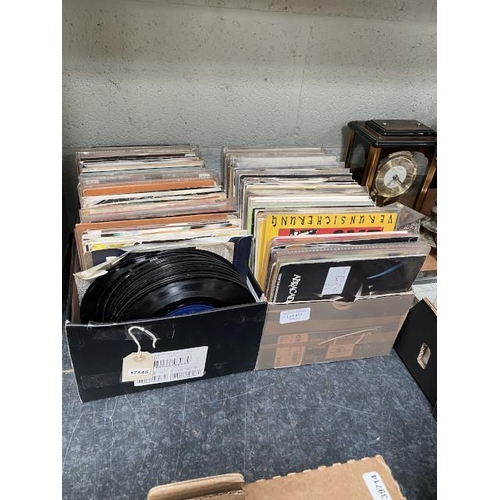 417 - 2 Boxes of singles inc. Abra Cadabra, Adam & the Ant etc