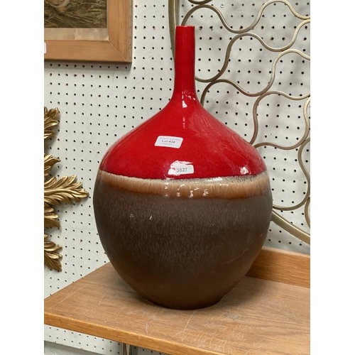 434 - Large contemporary pottery vase