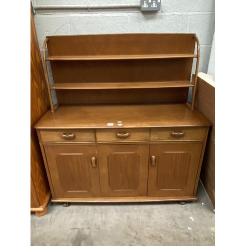 71 - Priory oak dresser (130H 122W 50D cm)