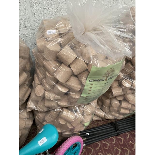 263 - 2 40kg Bags of pine mix Killinghall briquettes