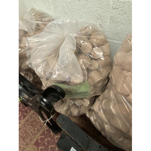 266 - 2 40kg Bags of pine mix Killinghall briquettes