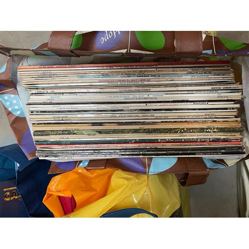 498 - Collection of LPs & some 78s inc. Stars of Friday Night, The Beegees etc