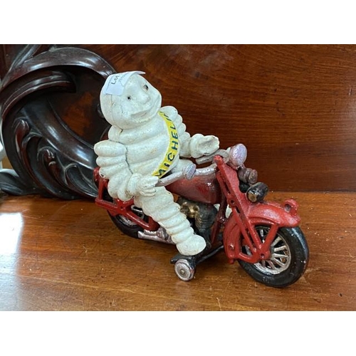 195 - Michelin on motorcycle figure