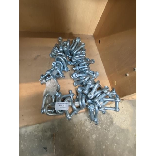 331 - 50x10mm Shackles