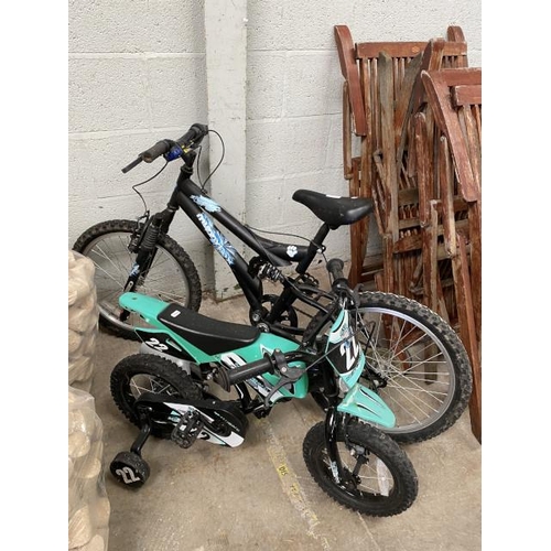 85 - 2 Child's bicycles - MXR 250 & Muddy Fox