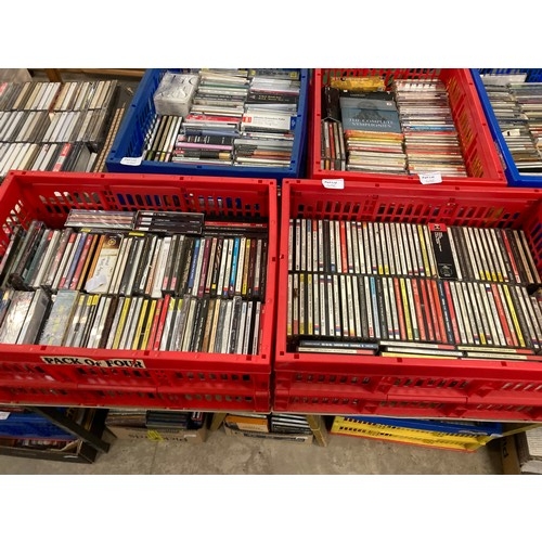 486 - Assorted CDs & DVDs (mainly classical, operatics)