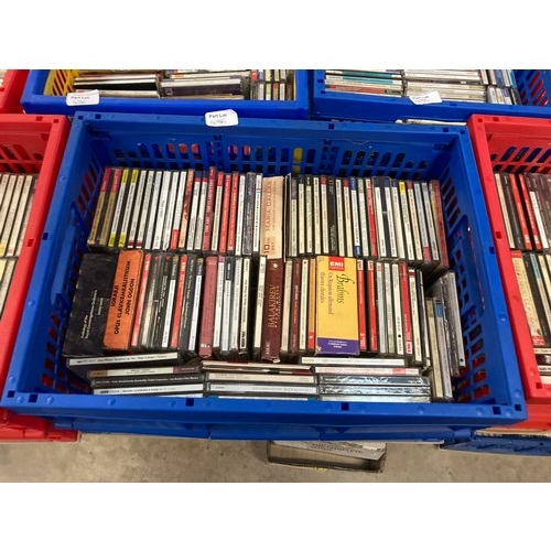 486 - Assorted CDs & DVDs (mainly classical, operatics)