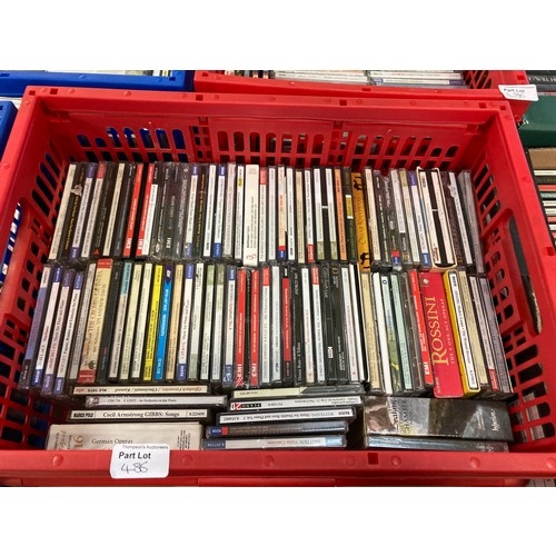 486 - Assorted CDs & DVDs (mainly classical, operatics)