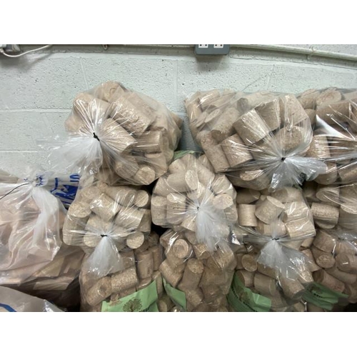 87 - 5 15kg Bags of Killinghall hardwood briquettes