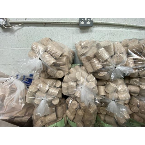 91 - 5 15kg Bags of Killinghall hardwood briquettes