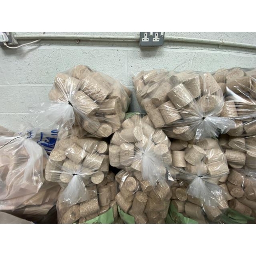 92 - 5 15kg Bags of Killinghall hardwood briquettes