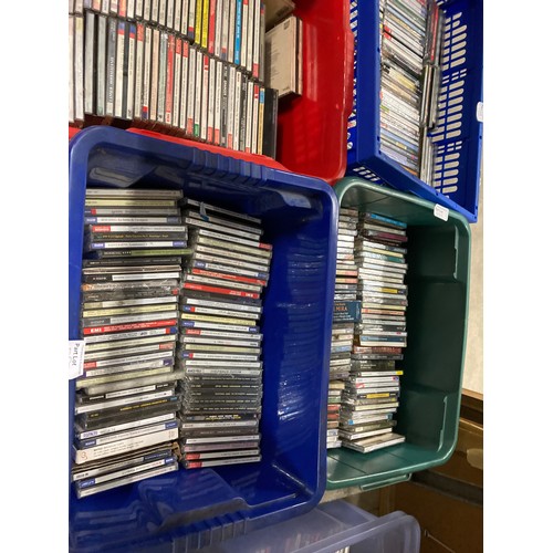 592 - 12 Boxes of assorted CDs & DVDs mainly classical & operatic