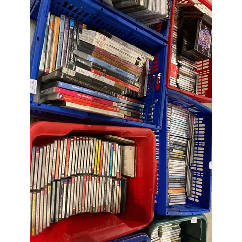 592 - 12 Boxes of assorted CDs & DVDs mainly classical & operatic