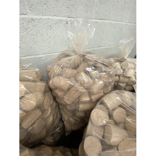 212 - 2 40kg Bags of 100% oak briquettes