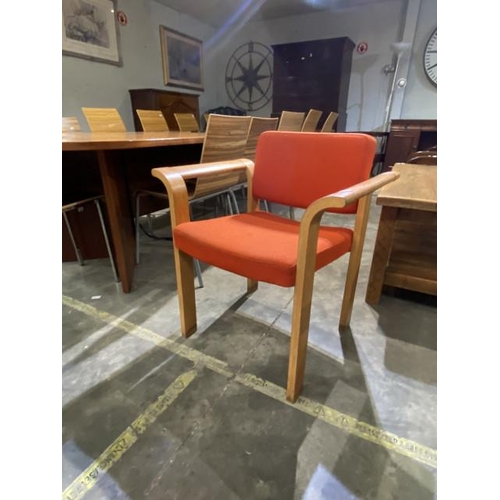 77 - Magnus Olesen DK-7870 Durup Danish chair (66w cm)