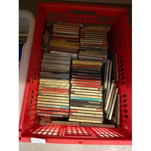 472 - 11 Boxes of mainly classical & operatic CDs & box of music magazines inc. gramophone