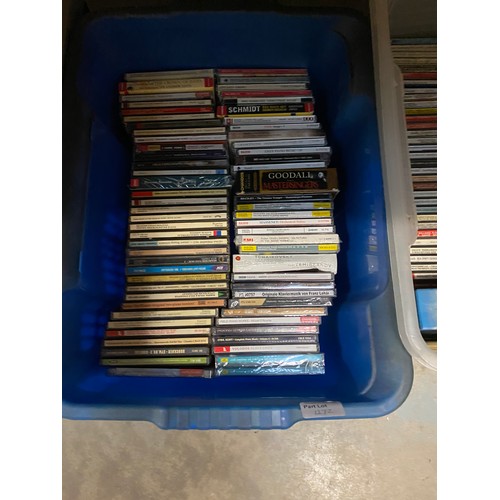 472 - 11 Boxes of mainly classical & operatic CDs & box of music magazines inc. gramophone