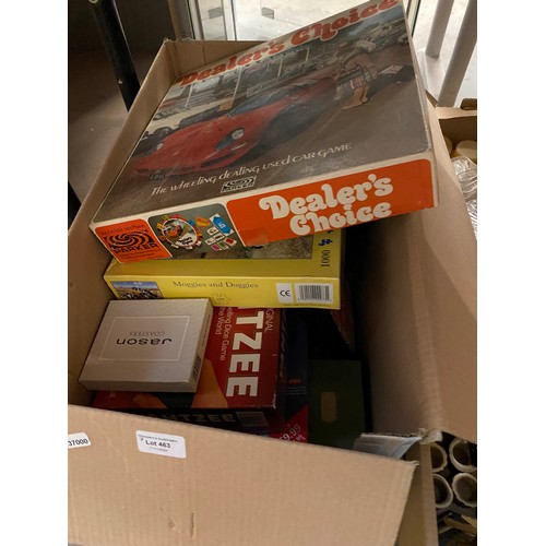 463 - 7 Boxes of collectables inc. kitchenalia, Manchester United mug, part Palissy Sanden Rose table ware... 