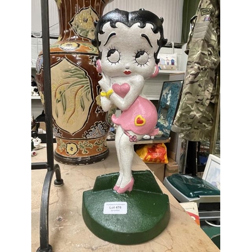 476 - Pink Betty Boop doorstop