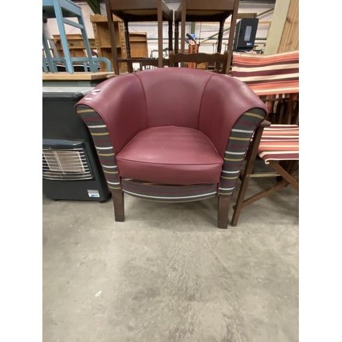 599 - Contemporary tub chair (75W cm)