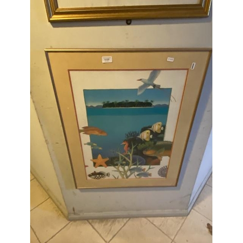 626 - Framed print 