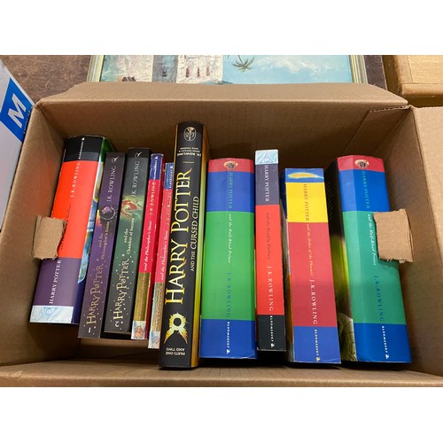 517 - Assorted J.K. Rowling Harry Potter books inc. first editions