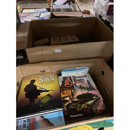 538 - 10 Boxes of military & history books