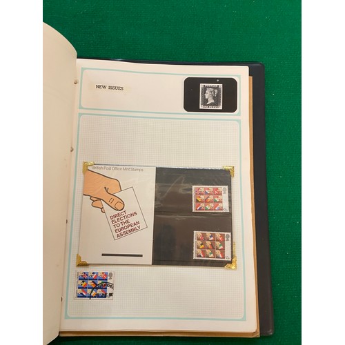 309 - 3 Albums of stamps & 1 album of FDCs inc. Penny Reds, Penny Blues, foreign etc