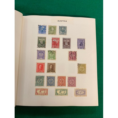 309 - 3 Albums of stamps & 1 album of FDCs inc. Penny Reds, Penny Blues, foreign etc