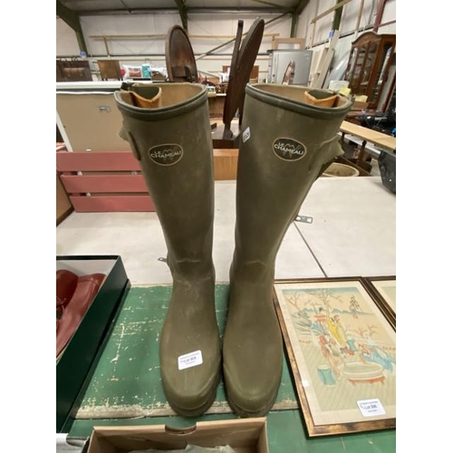 505 - Pair of Le Chameau boots (Size 41)