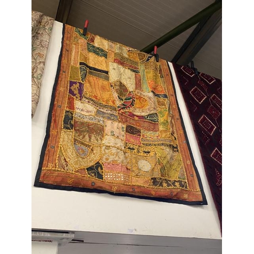 104 - Patchwork wall hanging (148x95cm)