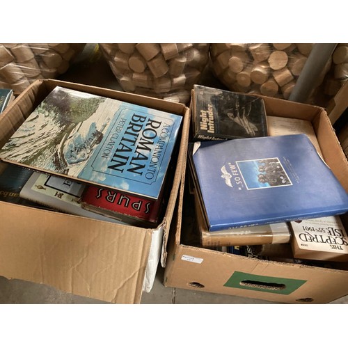 461 - 11 boxes of history & military books