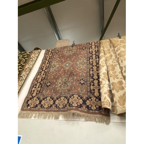 222 - Persian style rug 188cm x 126cm