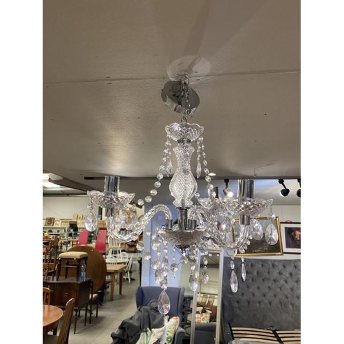 42 - Contemporary glass chandelier