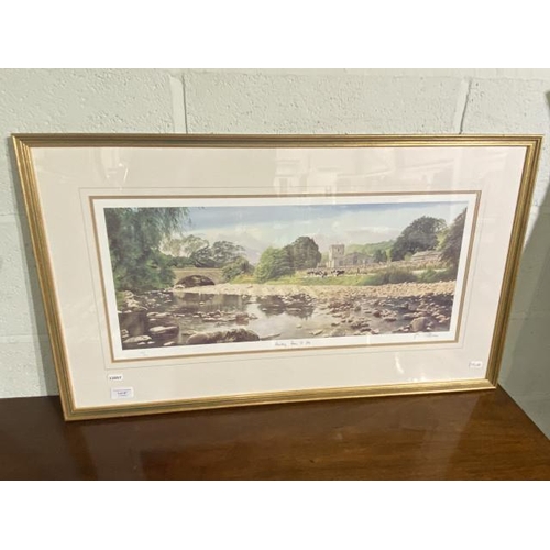 87 - Gilt framed lithograph 