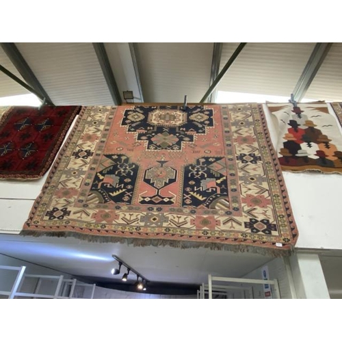 126 - South American rug 270 x 204cm