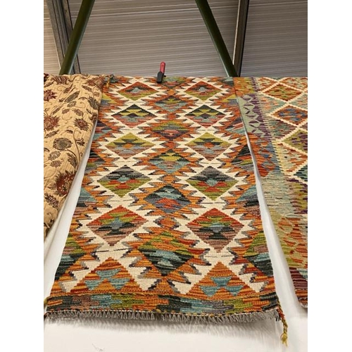 189 - Chobi Kilim runner (146x61cm)