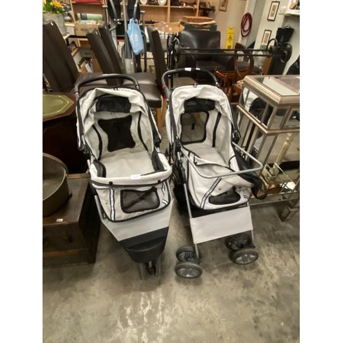 191 - 2 Dog/cat push chairs