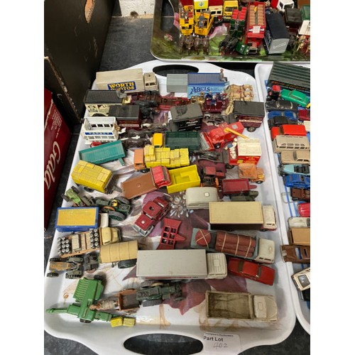 402 - Large collection of play worn vehicles inc. Wiking, Classix, Days Gone, Corgi etc