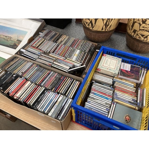 463 - 3 Boxes of assorted CDs, inc. Tchaikovsky, Schubert & Strauss