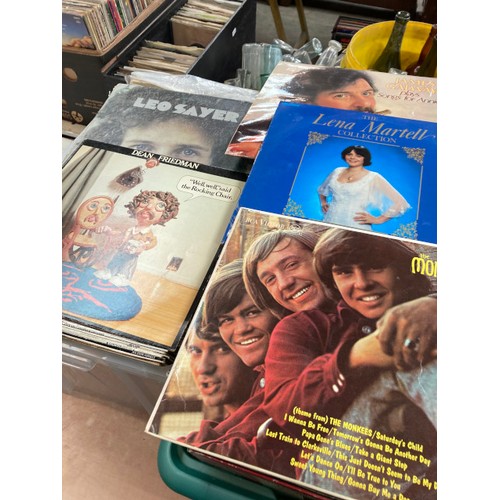 447 - Large quantity of assorted LPs inc. Randy Crawford, Beethoven, Moody Blues, Mozart, Bay City Rollers... 