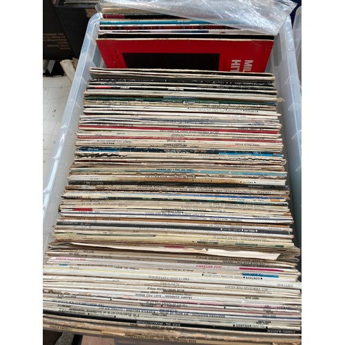 447 - Large quantity of assorted LPs inc. Randy Crawford, Beethoven, Moody Blues, Mozart, Bay City Rollers... 