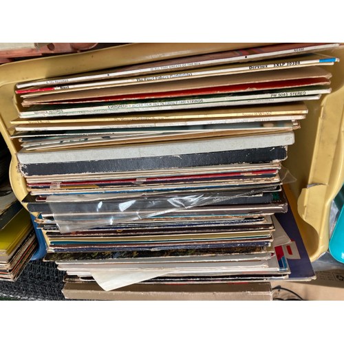 447 - Large quantity of assorted LPs inc. Randy Crawford, Beethoven, Moody Blues, Mozart, Bay City Rollers... 