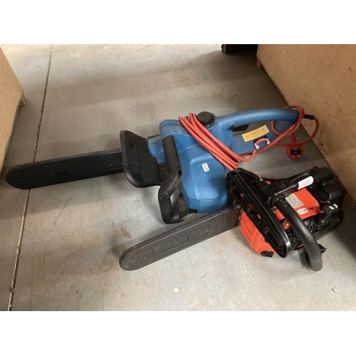 416 - FUXTEC German 2020 petrol chainsaw & Work Zone KSI 2200 electric chainsaw