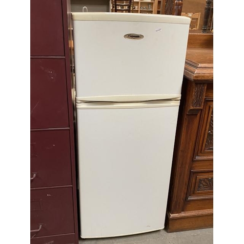 89 - Fridgemaster fridge freezer (116H 49W 49D cm)