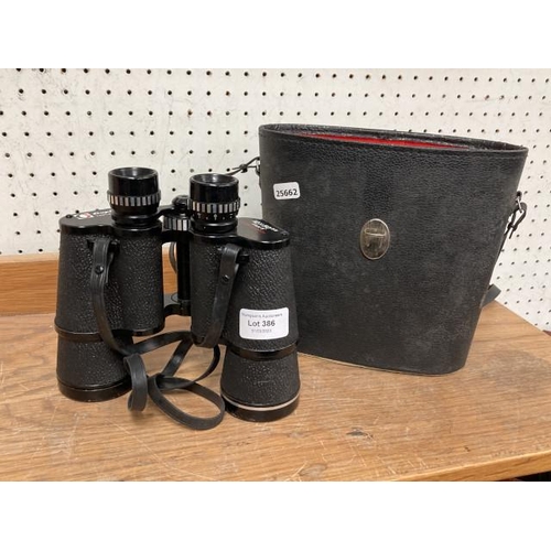 386 - Copitar 12x50mm field 5SZ 125 cased binoculars