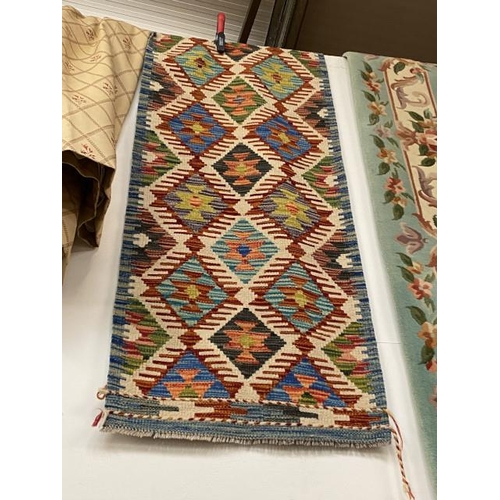 69 - Chobi Kilim Runner 156 x 60cm