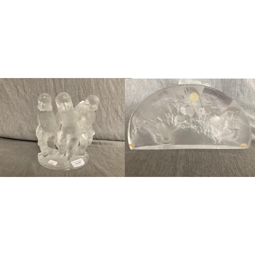 253 - Lalique Luxembourg figurine 20H x 16W