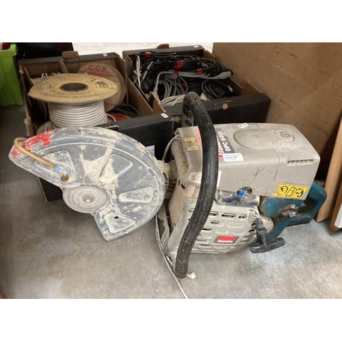 447 - Makita DPC 6400 stone saw (AS FOUND)