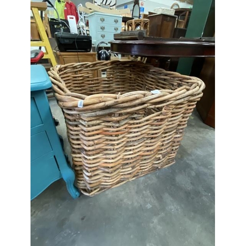 210 - Good quality log basket 63H 76W 76D